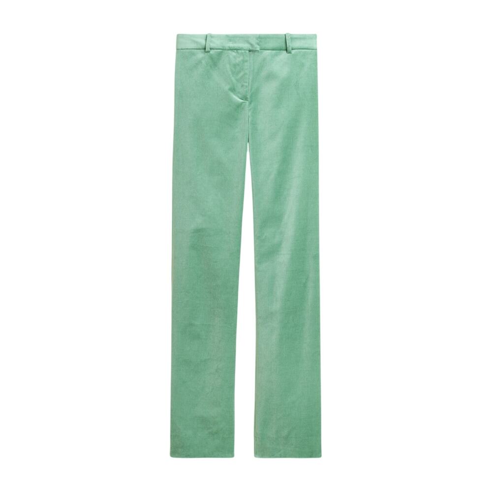 J.Crew Tailored Green Stella Trousers Size T2